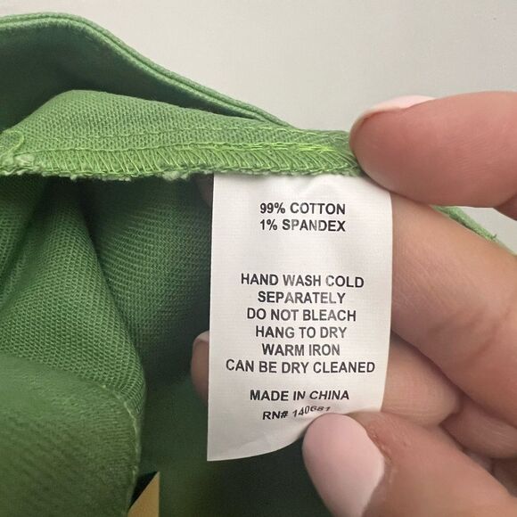 Smak Parlour Lime Green Campus Mini Skirt - Picture 4 of 7